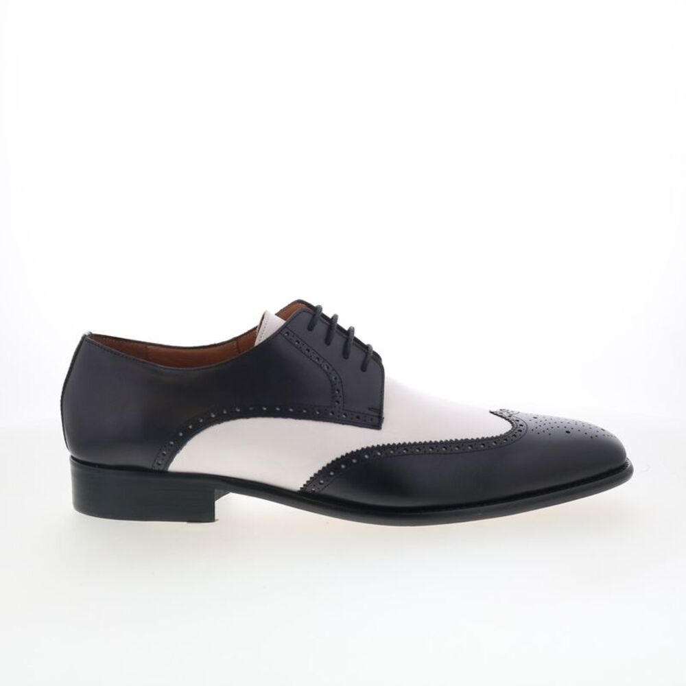 Mezlan Mens Mez Wingtip Black Shoes (NWT)